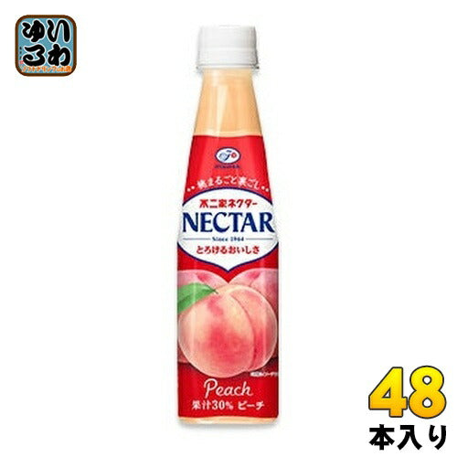 伊藤園 不二家ネクター ピーチ 320ml ペットボトル 48本 (24本入×2 まとめ買い) 〔果汁飲料〕