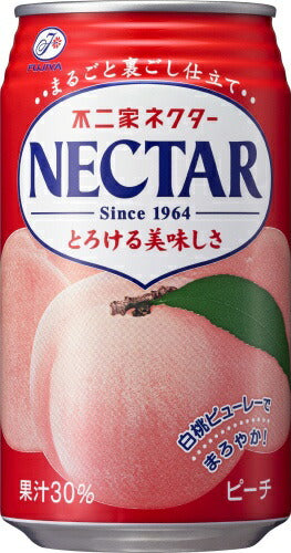 伊藤園 不二家 ネクター ピーチ 350g 缶 48本 (24本入×2 まとめ買い) 果汁飲料 NECTAR 桃 〔果汁飲料〕