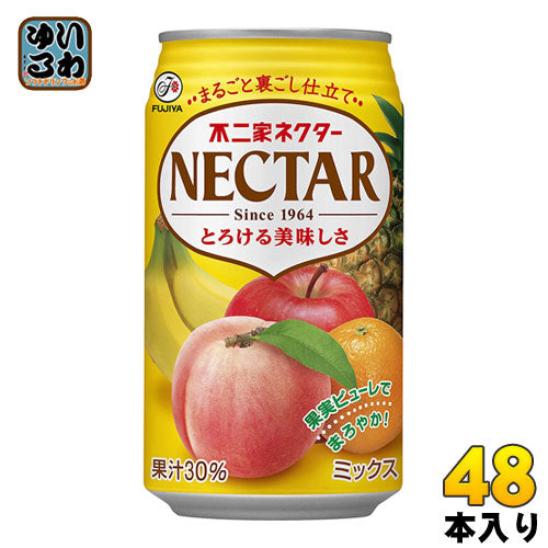 伊藤園 不二家 ネクターミックス 350g 缶 48本 (24本入×2 まとめ買い) 〔果汁飲料〕