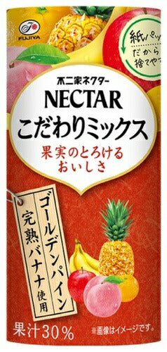 伊藤園 不二家ネクター こだわりミックス 195g カート缶 24本入 〔フルーツジュース〕