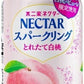 伊藤園 不二家ネクター スパークリング とれたて白桃 380ml ボトル缶 48本 (24本入×2 まとめ買い)