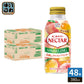 伊藤園 不二家 ネクター スパークリング 白桃&アルフォンソマンゴー 380ml ボトル缶 48本 (24本入×2 まとめ買い) 微炭酸 数量限定 果汁炭酸飲料