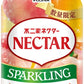 伊藤園 不二家 ネクター スパークリング 白桃&アルフォンソマンゴー 380ml ボトル缶 48本 (24本入×2 まとめ買い) 微炭酸 数量限定 果汁炭酸飲料