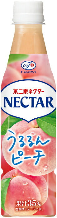伊藤園 不二家ネクター うるるんピーチ 350ml ペットボトル 24本入 果汁飲料 NECTAR 白桃 果汁 ピーチジュース