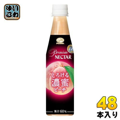 伊藤園 不二家プレミアムネクター とろける濃蜜ピーチ 320ml ペットボトル 48本 (24本入×2 まとめ買い) 果汁飲料 Premium NECTAR