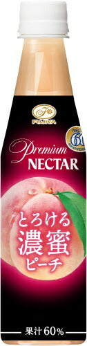 伊藤園 不二家プレミアムネクター とろける濃蜜ピーチ 320ml ペットボトル 48本 (24本入×2 まとめ買い) 果汁飲料 Premium NECTAR