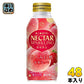 伊藤園 不二家ネクター スパークリング とろみ白桃&紅ほっぺ 380ml ボトル缶 48本 (24本入×2 まとめ買い) 炭酸飲料 果汁飲料 NECTAR 桃 期間限定