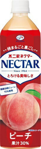 伊藤園 不二家ネクター ピーチ 900ml ペットボトル 12本入 〔果汁飲料〕