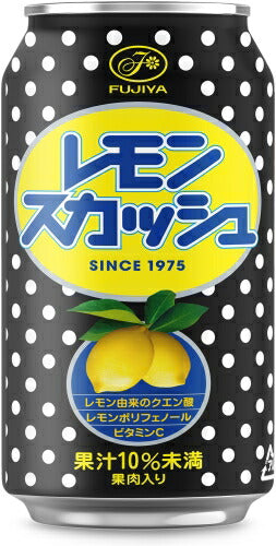 伊藤園 不二家 レモンスカッシュ 350ml 缶 24本入 炭酸飲料 レスカ