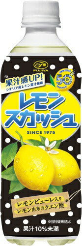 伊藤園 不二家 レモンスカッシュ 500ml ペットボトル 24本入 レスカ 炭酸飲料
