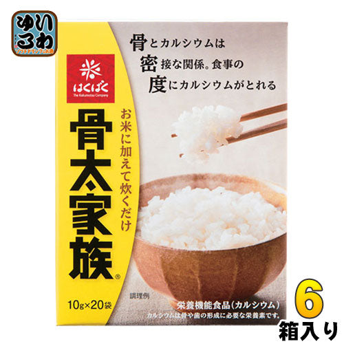 はくばく 骨太家族 200g 20袋×6箱入