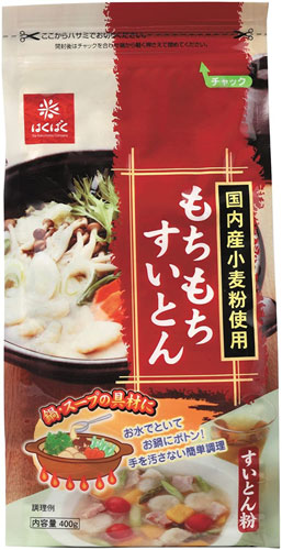 はくばく もちもちすいとん 400g 10袋入