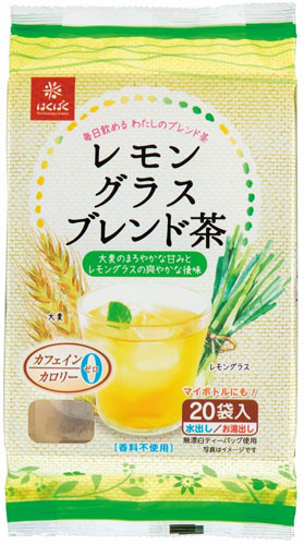 はくばく レモングラスブレンド茶 (7g×20袋) 10個入