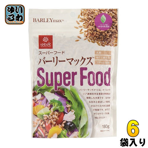 はくばく スーパーフード バーリーマックス 180g 6袋入