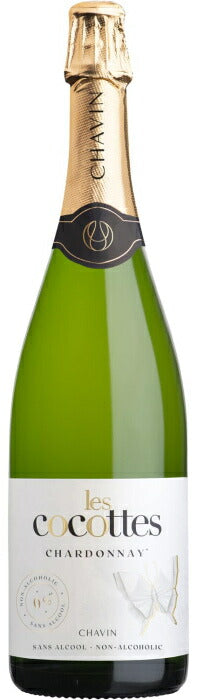 白鶴 レ・ココット シャルドネ 750ml 瓶 6本入 ノンアルコール スパークリング 果汁 白葡萄