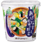 ひかり味噌 VEGE MISO SOUP あげなすと6種の野菜＋鉄分 120個 (60個入×2 まとめ買い) 〔べジミソスープ 即席みそ汁 味噌汁 生みそ インスタント 緑黄色野菜 根菜〕