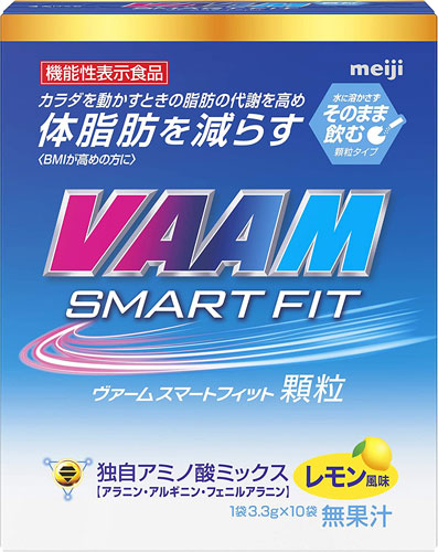 明治 VAAM ヴァームスマートフィット 顆粒 (3.3g×10袋) 1箱入×3 まとめ買い