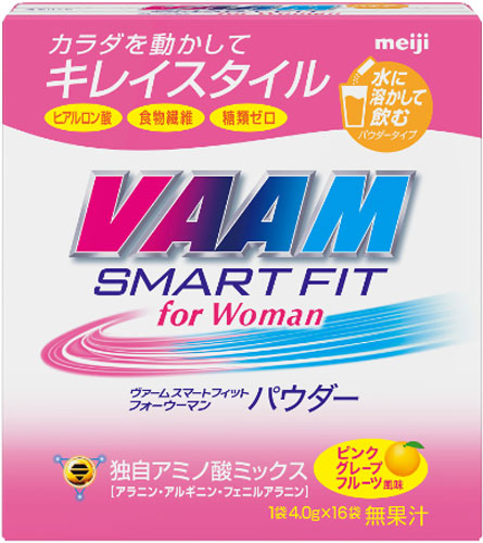 明治 VAAM ヴァーム スマートフィット フォーウーマン パウダー (4.0g×16袋)×2箱入