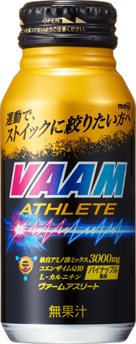 明治 VAAM ヴァームアスリート 200ml ボトル缶 30本入