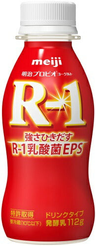 明治 R-1 プロビオヨーグルト ドリンクタイプ 112g ペットボトル 24本入 乳酸菌飲料 R-1 乳酸菌 EPS 冷蔵