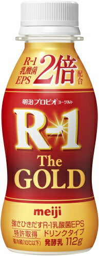 明治 R-1 プロビオヨーグルト ドリンクタイプ The GOLD 112g ペットボトル 24本入 乳酸菌飲料 R-1 乳酸菌 EPS 冷蔵
