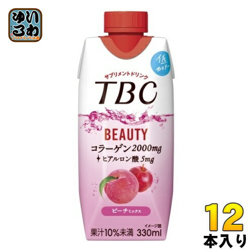 森永乳業 TBC コラーゲン ピーチミックス 330ml 紙パック 12本入