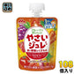 森永乳業 フルーツでおいしいやさいジュレ 赤い野菜とくだもの 70g パウチ 108個 (36個入×3 まとめ買い)