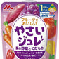 森永乳業 フルーツでおいしいやさいジュレ 紫の野菜とくだもの 70g パウチ 72個 (36個入×2 まとめ買い)
