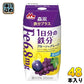 森永乳業 鉄分プラス 1日分の鉄分 プルーン+グレープ 200ml 紙パック 48本 (24本入×2 まとめ買い) 果汁飲料 果実飲料 サプリメントドリンク