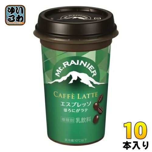 森永乳業 マウントレーニア カフェラッテ エスプレッソ 240ml 10本入 カフェオレ 乳飲料