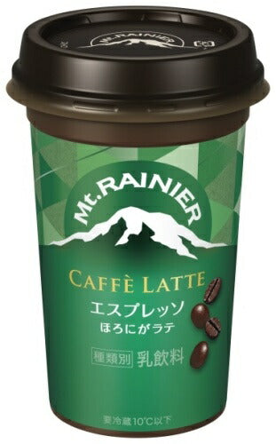 森永乳業 マウントレーニア カフェラッテ エスプレッソ 240ml 20本 (10本入×2 まとめ買い) カフェオレ 乳飲料