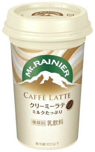 森永乳業 マウントレーニア カフェラッテ クリーミーラテ 240ml 30本 (10本入×3 まとめ買い) カフェオレ 乳飲料