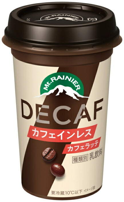 森永乳業 マウントレーニア DECAF カフェインレス 240ml 20本 (10本入×2 まとめ買い) カフェオレ 乳飲料 カフェラッテ