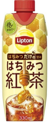 森永乳業 リプトン はちみつ紅茶 330ml  紙パック 36本 (12本入×3 まとめ買い) 紅茶飲料 蜂蜜 ポリフェノール 無糖 低カロリー