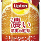 森永乳業 リプトン 濃い果実の紅茶 330ml 紙パック 24本 (12本入×2 まとめ買い) 紅茶飲料 1日分のビタミンC