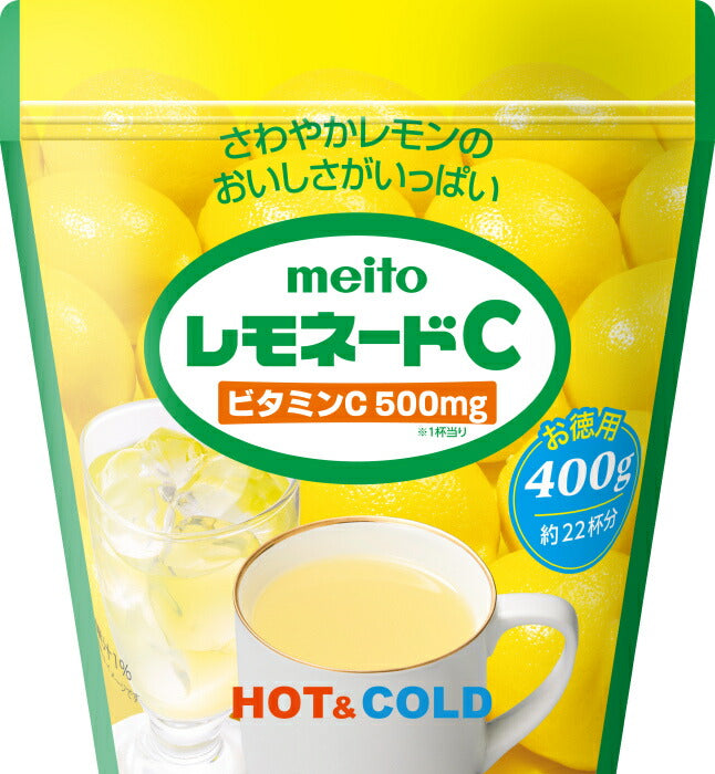 名糖産業 レモネードC 400g 28袋入 (7袋×4 まとめ買い) 果汁飲料 インスタント 粉末 ビタミン