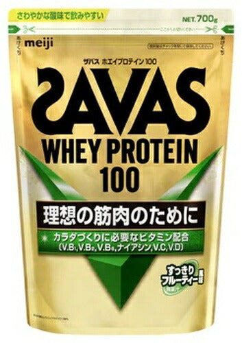 明治 ザバス ホエイプロテイン100 すっきりフルーティー風味 700g 1袋入