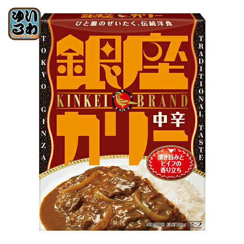 明治 銀座カリー 中辛 180g 30個入 〔明治製菓 銀座カレー レトルト食品〕