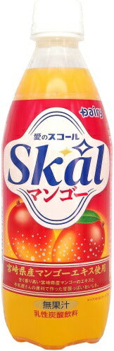 南日本酪農 スコール マンゴー 500ml ペットボトル 48本 (24本入×2 まとめ買い) 乳性炭酸飲料 無果汁