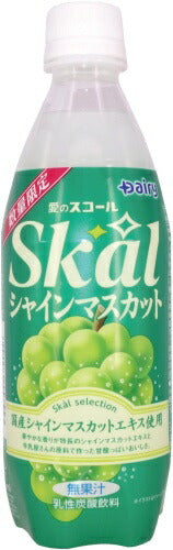 南日本酪農 スコール シャインマスカット 500ml ペットボトル 24本入 炭酸飲料 マスカット 期間限定