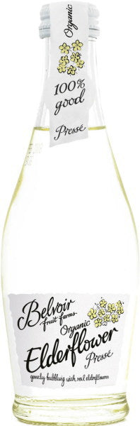 ユウキ食品 プレッセ オーガニックエルダーフラワー 250ml 瓶 12本入 〔炭酸飲料〕
