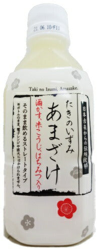 山田酒造食品 たきのいずみ あまざけ 350ml ペットボトル 12本入 甘酒 滝の泉 吟醸酒粕 米こうじ スッキリ飲みやすい