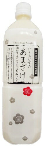 山田酒造食品 たきのいずみ あまざけ 900ml ペットボトル 12本入 甘酒 滝の泉 吟醸酒粕 米こうじ スッキリ飲みやすい