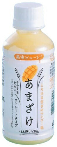 山田酒造食品 あまざけ マンゴー 200ml ペットボトル 40本 (20本入×2 まとめ買い) 甘酒 ストレート フルーツ