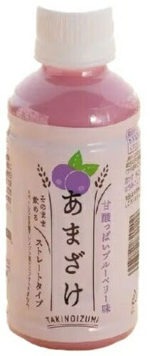 山田酒造食品 あまざけ ブルーベリー 200ml ペットボトル 40本 (20本入×2 まとめ買い) 甘酒 腸活 あま酒
