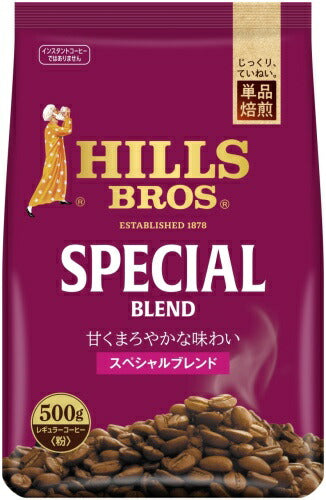 UCC ヒルス スペシャルブレンド (粉) 500g 12袋入 コーヒー豆 粉 レギュラーコーヒー HILLS 大容量