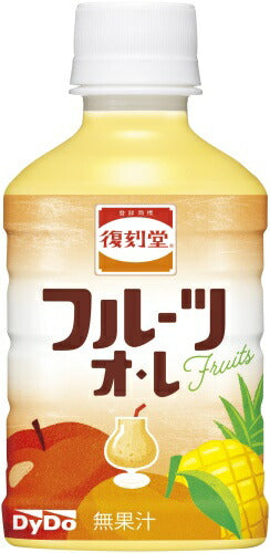 ダイドー 復刻堂 フルーツオレ 280ml ペットボトル 24本入