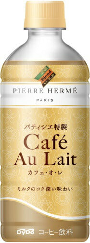 ダイドー ピエール・エルメ×ダイドーブレンド パティシエ特製 カフェ・オ・レ 500ml ペットボトル 48本 (24本入×2 まとめ買い) 〔コーヒー〕