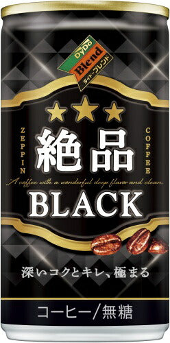 ダイドー ダイドーブレンド 絶品 ブラック 185g 缶 60本 (30本入×2 まとめ買い) 缶コーヒー ブラック 無糖