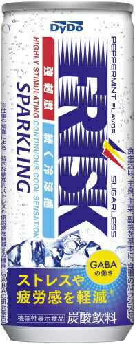 ダイドー フリスク スパークリング 250ml 缶 30本入 FRISK 炭酸飲料 シュガーレス 機能性表示食品 無糖